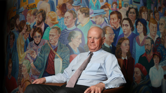 Roger Corbett will play a key role in Tony Abbott's Sydney electorate. 