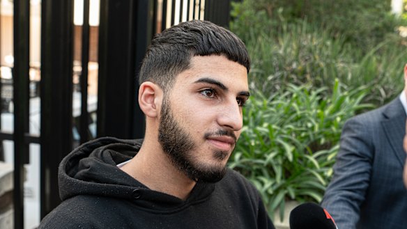 Mansour said his actions at Wakeley on Monday were a mistake.