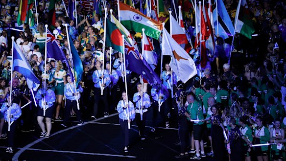 The 2018 Commonwealth Games at Carrara, an instantly reusable Olympic stadium.