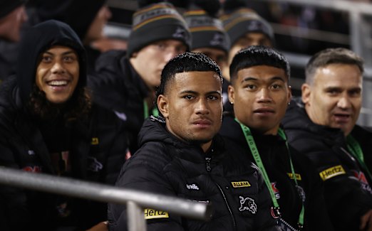 Penrith’s Origin stars were treated to a show on Friday night.