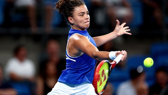 Italy’s Jasmine Paolini.