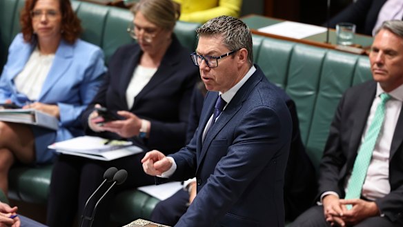 Minister for Defence Industry Pat Conroy.