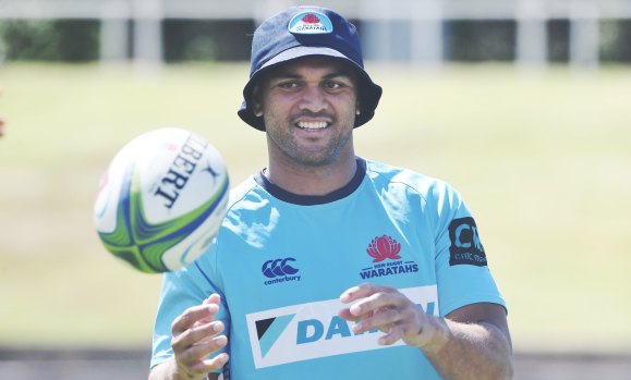 Fresh start: Former Reds star Karmichael Hunt has made an instant impact at the Waratahs.