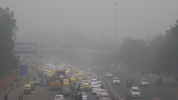 Authorities in New Delhi are restricting the use of private vehicles as the national capital continues to gasp under toxic smog.
