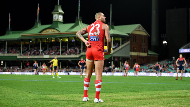 AFL return: Lance Franklin will be back in action for the Swans in round 10.