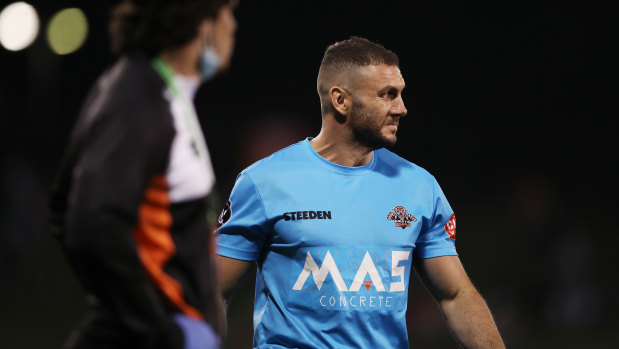 Robbie Farah has been the trainer for the Wests Tigers since last year.