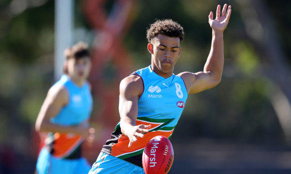 Leonardo Lombard is on track to be the next Gold Coast Academy prospect picked in the first round.