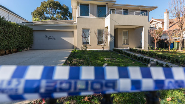 Hawthorn East home that was trashed by Airbnb users. 