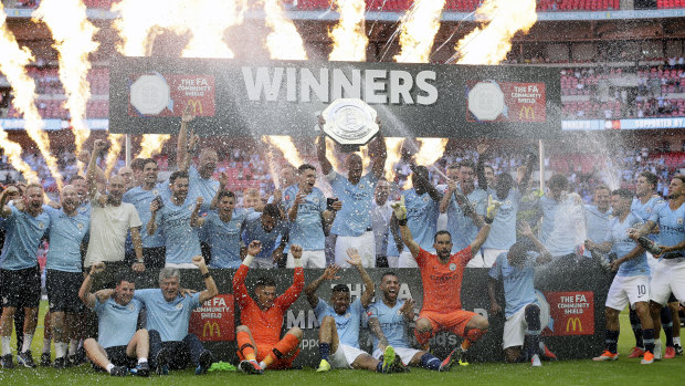 Manchester City have another trophy, after winning the Community Shield.