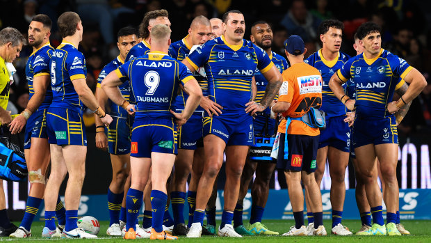 The Eels have gone from grand finalists to missing the top eight in 12 months.