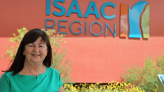 Isaac Regional Council mayor and 26-year Moranbah resident Anne Baker says her community has been left out of the climate policy discussion. 