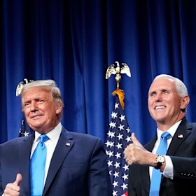 President Donald Trump and Vice President Mike Pence