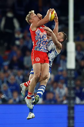 The Swans need more from spring-heeled utility Isaac Heeney.