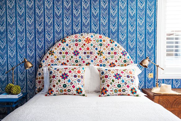 Every room is decorated in a different colourway.