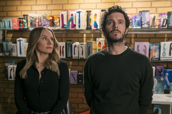 Joanne (Kristen Bell) and Noah (Adam Brody) are back in season two of 
 Nobody Wants This.