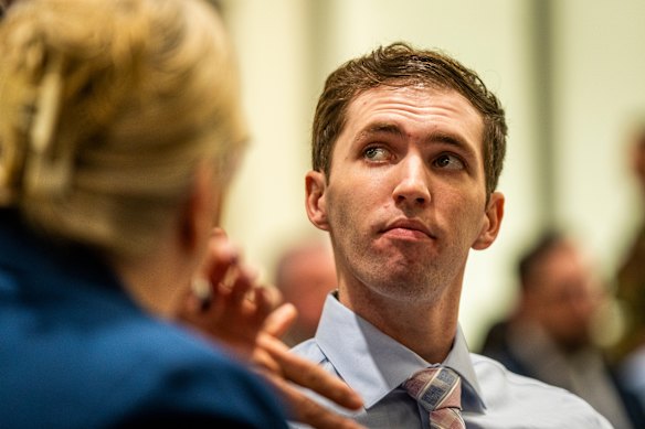 Robinson during a hearing last year.