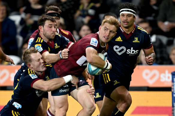 The Queensland Reds, captained by Tate McDermott, fell short in the Super Rugby quarter-finals this year.