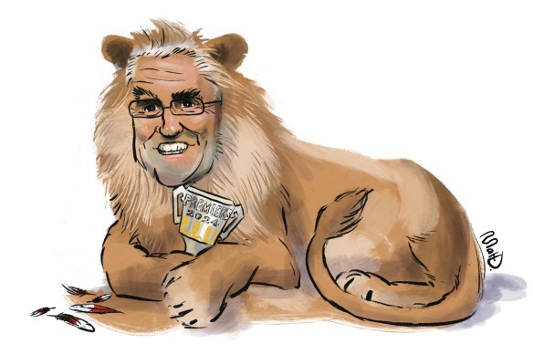 Pride of the Lions: Chris Fagan.