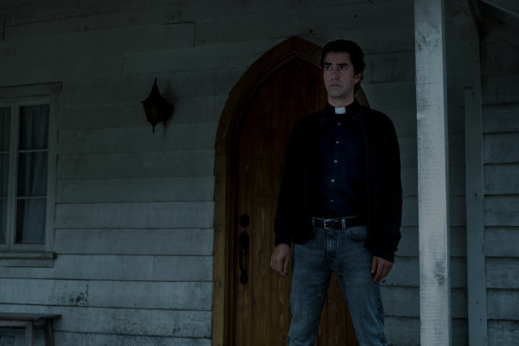 Revival is in the air when an earnest young priest, played by Hamish Linklater, takes over the church of a struggling fishing village in Midnight Mass.