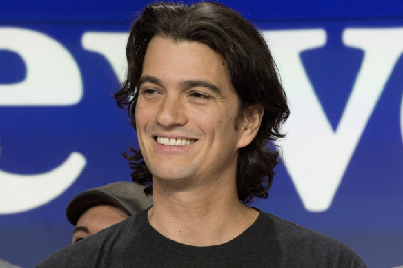 Told he wasn’t crazy enough: WeWork founder Adam Neumann  received an exit package of around $US1 billion. 