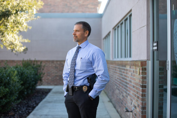 Detective Sergeant Nick Ferrara of the Gainesville Police Department, who said he had used Clearview's app to identify dozens of suspects.