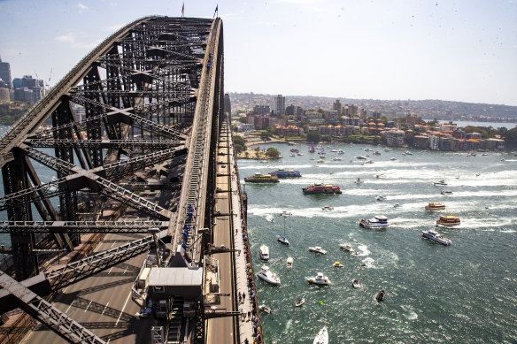 The traditional Australia Day ferrython on Sydney Harbour will not be held this year because of the COVID-19 crisis.