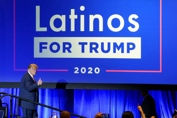 Trump chipped away at Biden's support among Latinos, especially in Florida.