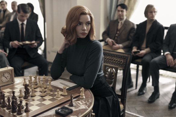 The Queen’s Gambit, starring Anya Taylor-Joy, is a contender for outstanding limited or anthology series.