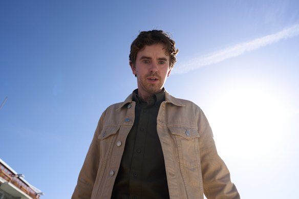 Freddie Highmore in The Assassin.