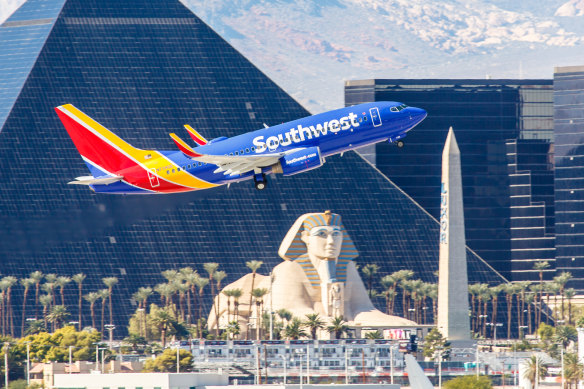 Southwest passengers get to take a cabin bag and checked-in bag for free.