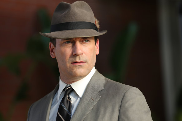 Jon Hamm as Don Draper in Mad Men.