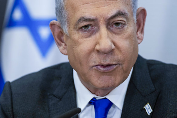 Israeli Prime Minister Benjamin Netanyahu.