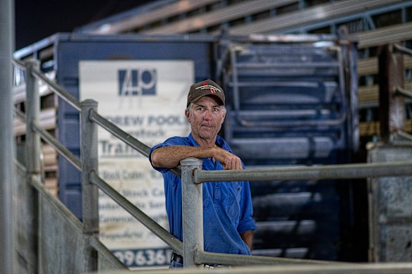 Andrew Poole transports livestock to Dubbo saleyards. His costs are through the roof. 