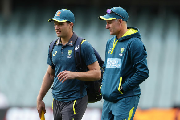 Hall of famer Mike Hussey has been a recurring member of Australia’s support staff.