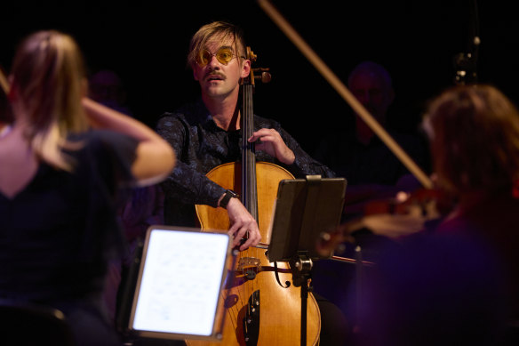 A specially formed string sextet performed Transfigured Night.