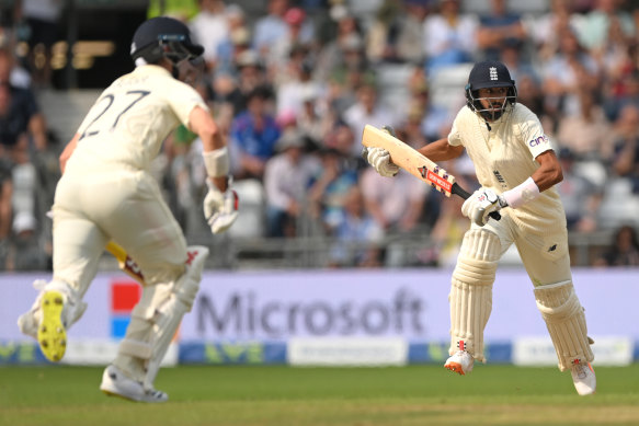 England’s openers Rory Burns and Haseeb Hameed exceeded their Test opposition’s first-innings total for just the fifth time in history.