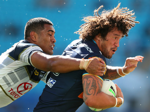 Kevin Proctor of the Titans was at the centre of one of the most remarkable tries of the NRL season.