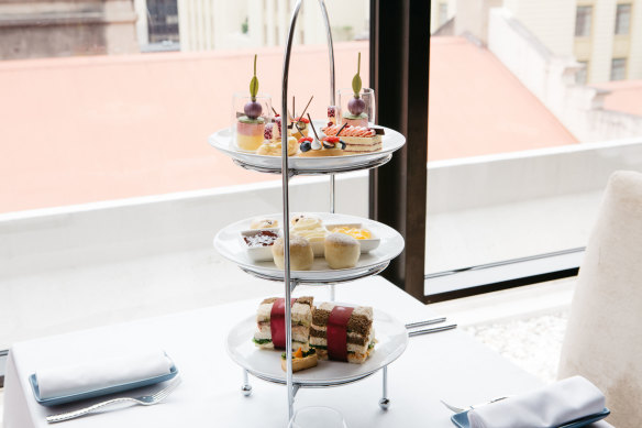 Sofitel Brisbane High Tea is made in the hotel’s pastry kitchen overseen by executive chef Bastian Boll.