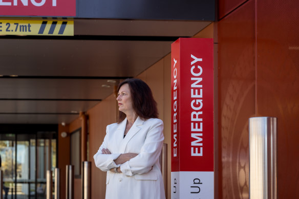 Better Border Health director Michelle Cowan wants the Victorian and NSW governments to reconsider their hospital redevelopment plans.
