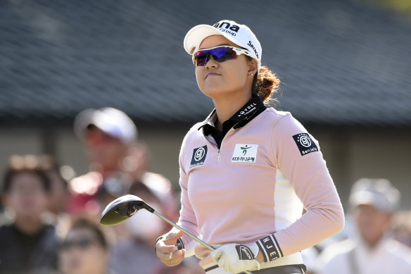 Minjee Lee is in the hunt for the richest prize in women's golf this weekend.