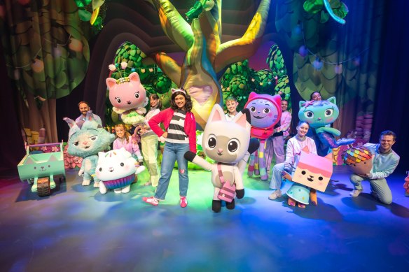 The stage version of the beloved TV series Gabby’s Dollhouse Live! comes to life with a local cast at the ICC.