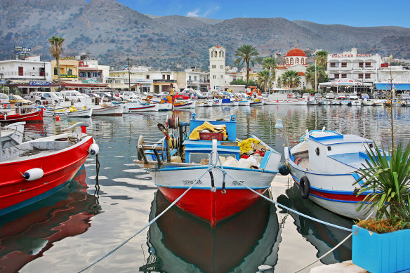 Love for the locals: Elounda, Crete.