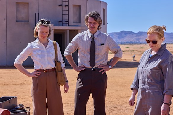 Mia Wasikowska and Xavier Samuel star in The Killings at Parrish Station.