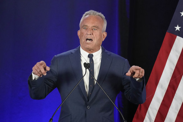 Robert F. Kennedy Jr is Donald Trump’s choice to lead the Department of Health and Human Services.