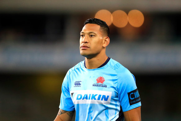 Israel Folau is out of the picture in 2020. 