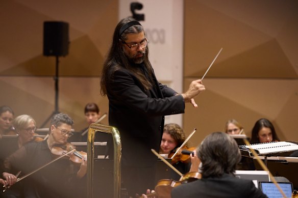 Aaron Wyatt conducts the 2026 MSO First Nations Showcase