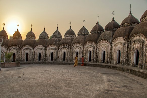 The mystical 1809 Naba Kailash Mandir comprising 108 stunning Shiva temples.