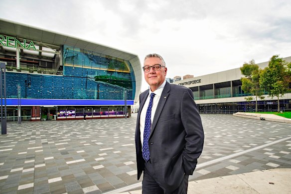 Melbourne Park chief executive John Harnden is planning the precinct’s use throughout the year.