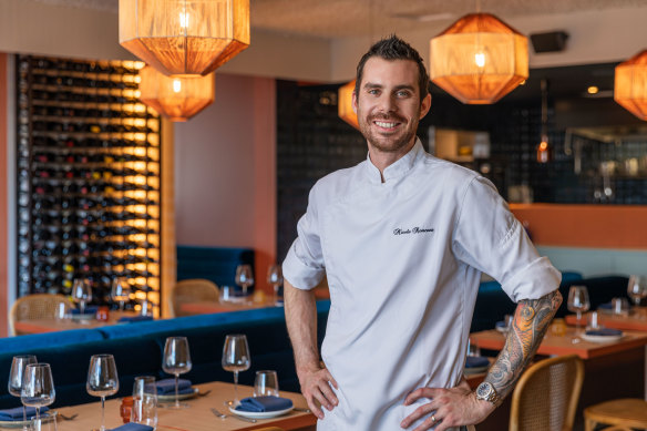 Head chef and owner Nicola Ronconi.