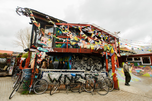 Freetown, Copenhagen – a gritty commune that began in the 1970s.